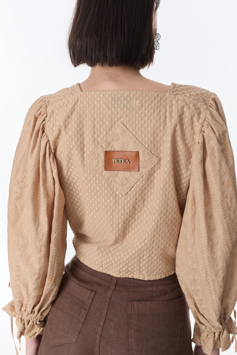 Camisa Rumba Beige
