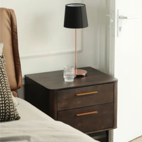 Mesa de luz WILSHERE Negro - UNICO
