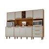 Kit de Cocina - 8 puertas 3 cajones - Apollo Cinamomo/Arena