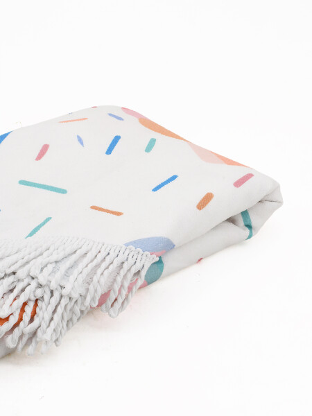 TOALLA REDONDA MICROFIBRA ESTAMPADO 1