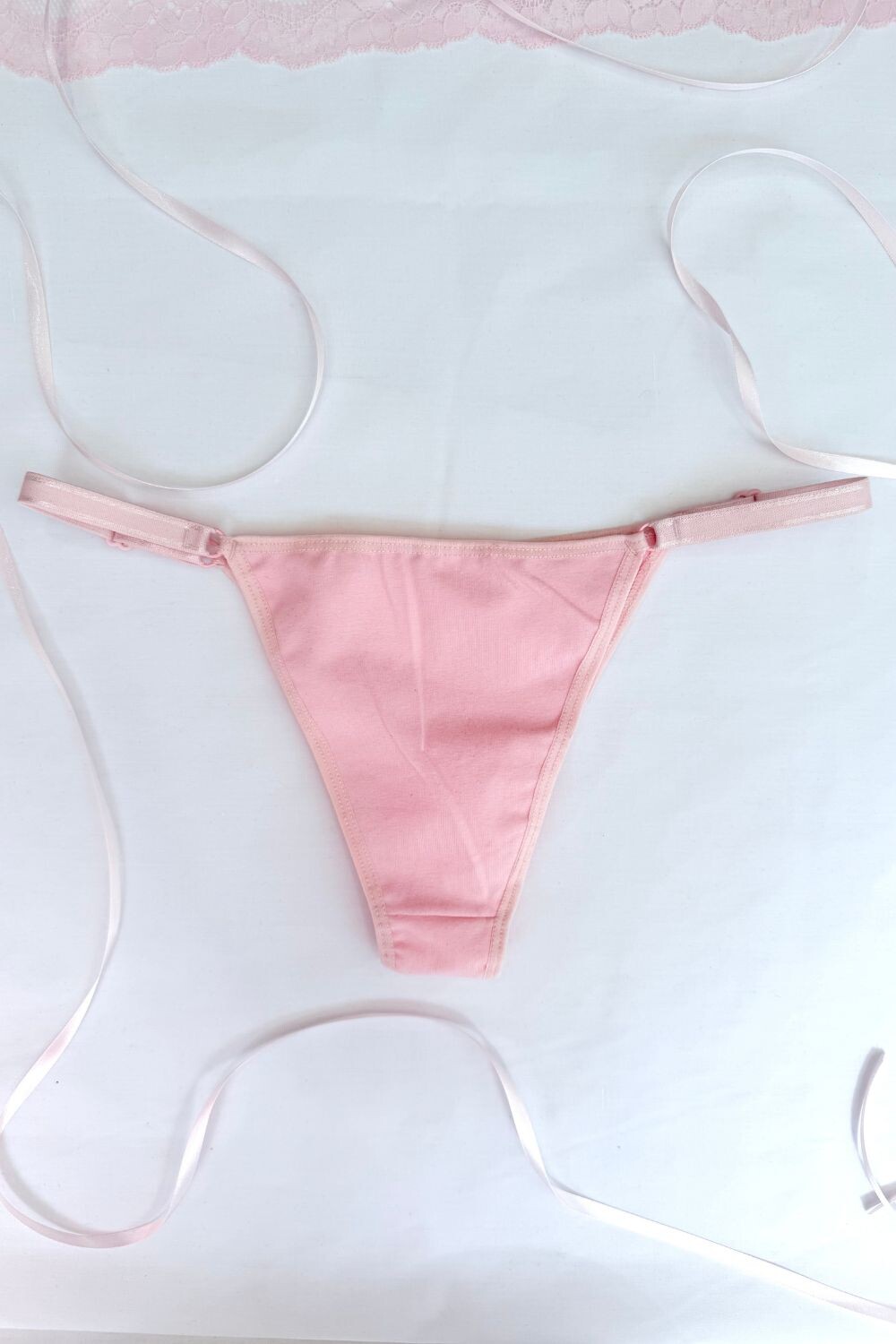 Bikini de algodón Renata Rosa