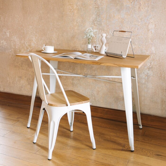 Mesa Escritorio Tolix Blanco