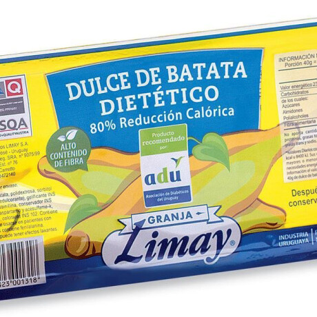 DULCE LIMAY DIET BAND 250G BATATA DULCE LIMAY DIET BAND 250G BATATA