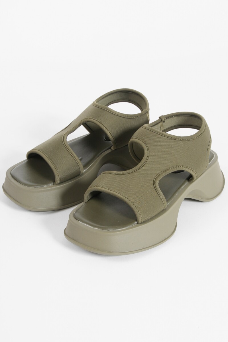 Sandalia Aurora verde