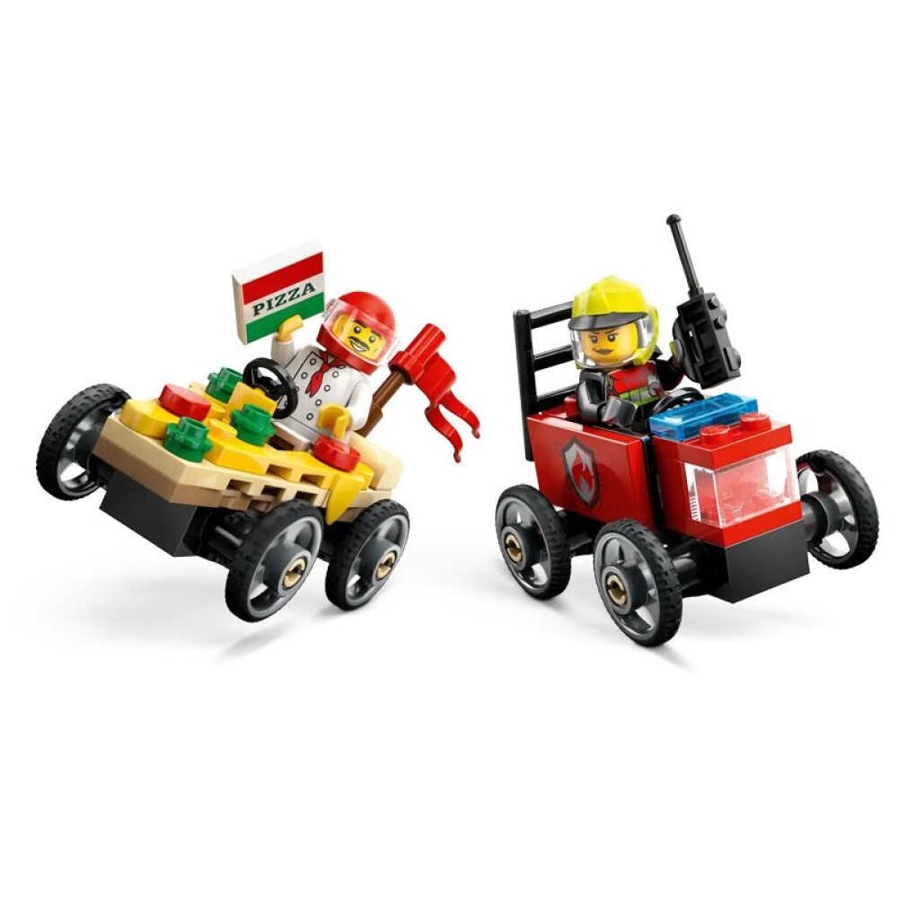 LEGO City Pizza vs. Camión de Bomberos 5+ LEGO CITY PIZZA VS CAMION DE BOMBEROS +5