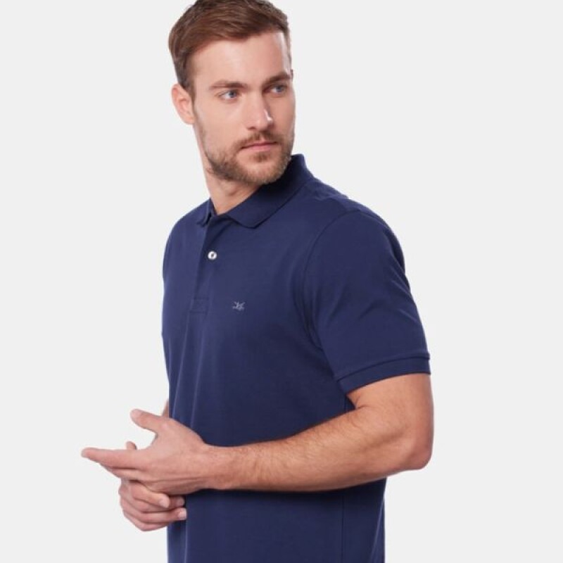 Remera Hombre Polo Legacy Azul