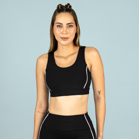 BRA FEM POLY/SPX EVERLAST MUSE RD W7 BLACK