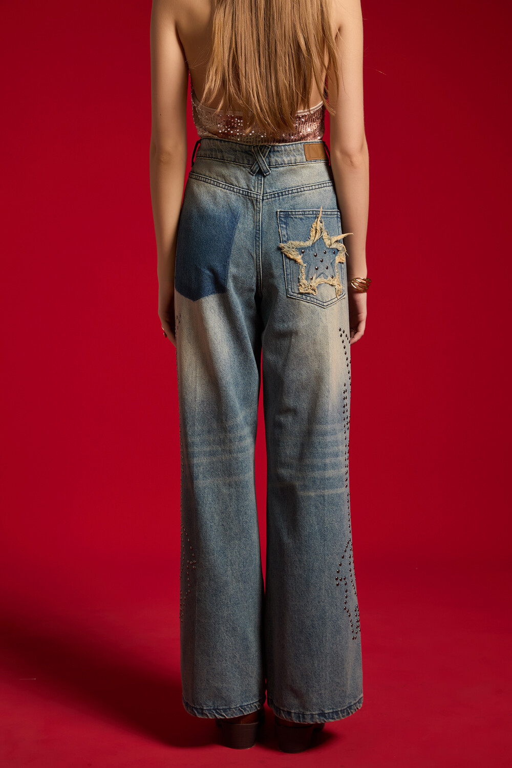 Pantalon Aery Azul Grisaceo