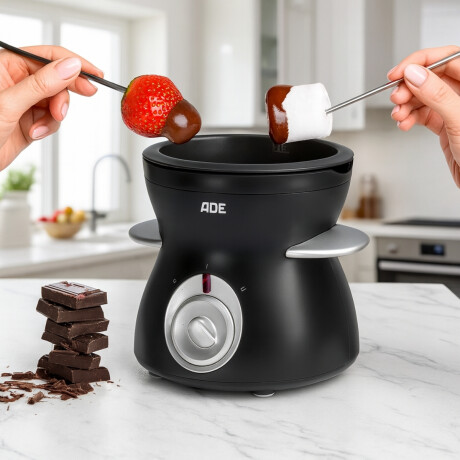 Fondue Eléctrico Chocolate 350 ml Negro ADE Fondue Eléctrico Chocolate 350 ml Negro ADE