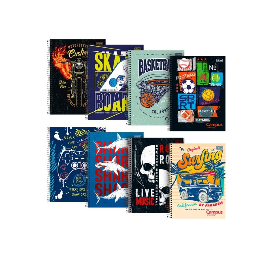 Cuadernola Action Tilibra Campus University Td Rayada Con Espiral 200 Hojas #CUADERNOLA ACTION TILIBRA CAMPUS UNIVERSITY TD RAYADA CON ESPIRAL 200 HOJAS