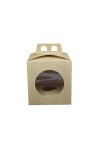 Caja flexi 52 13x13x12 con visor + asa. MADERA
