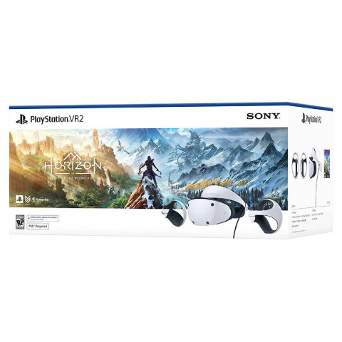 Lente De Realidad Virtual Sony PlayStation VR2 CFI-ZVR1WX + Horizon VR Call Of The Mountain Lente De Realidad Virtual Sony PlayStation VR2 CFI-ZVR1WX + Horizon VR Call Of The Mountain