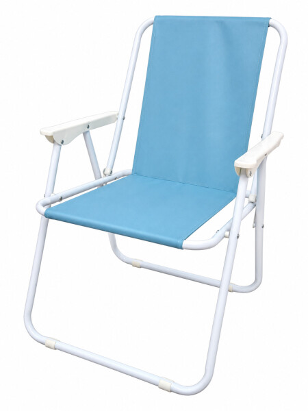 SILLA PLEGABLE LISA AZUL.