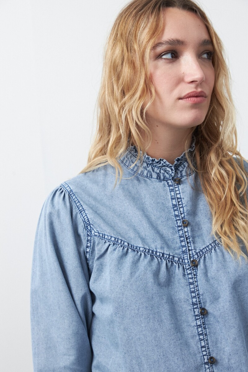 CAMISA ONIX Azul Lavado