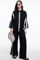 PANTALON TIRAS Negro