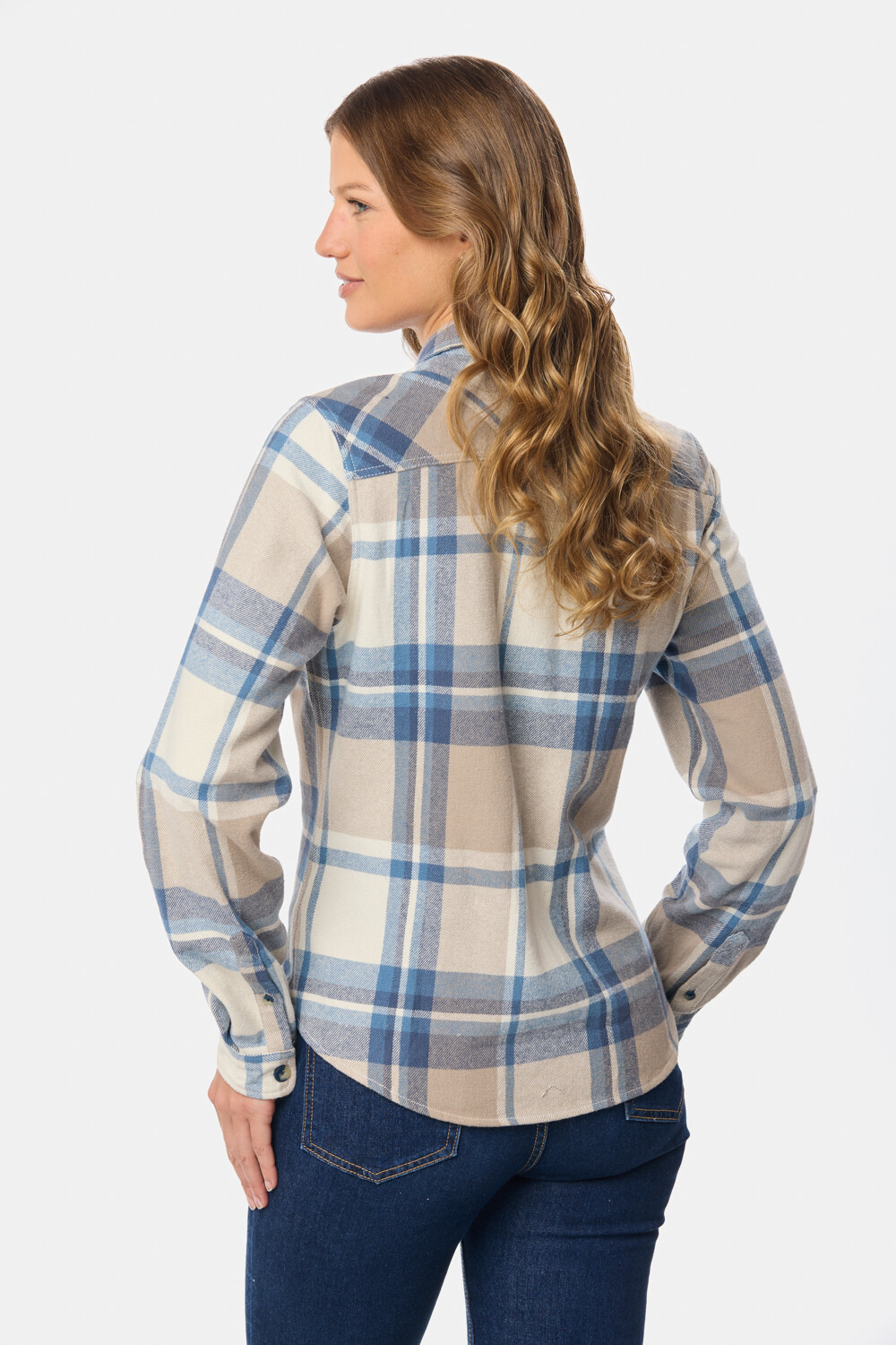 CAMISA DE VIYELA Beige