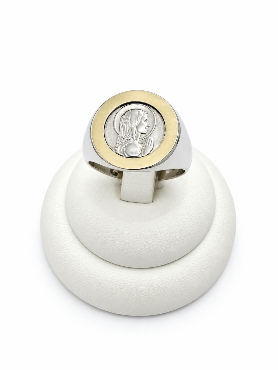 Anillo con Virgen Niña chevalier 