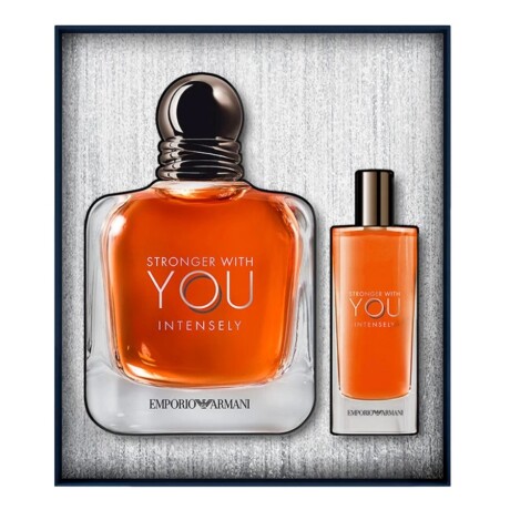 Set Perfume Stronger With You Intensely Giorgio Armani 001