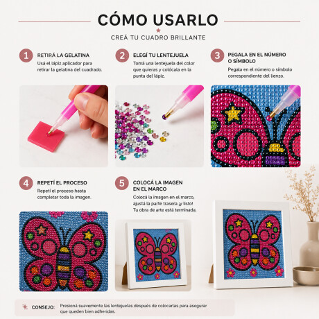 Set creativo Diamond Painting Mariposa
