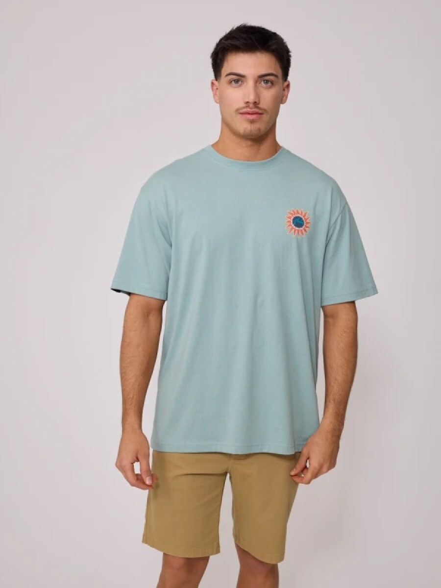 T-SHIRT RUSTY ILKIAN - VERDE 