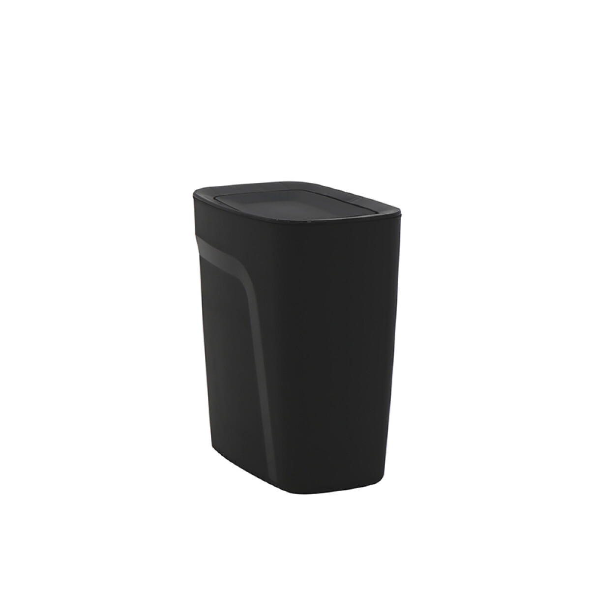 Papelera "COMPACTO" 8.5 Lt. en polipropileno negro - TD0468 