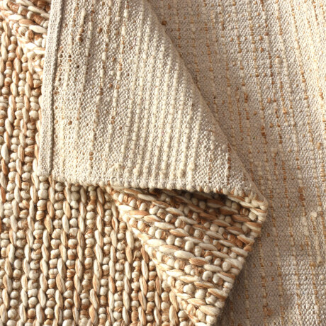 ALFOMBRA NATURAL/BEIGE YUTE Y LANA BRISONNENT