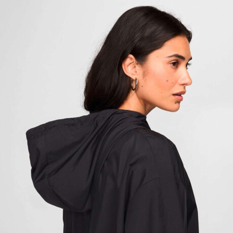 Abrigo Nike Sportswear Classic Wovens de Mujer Negro