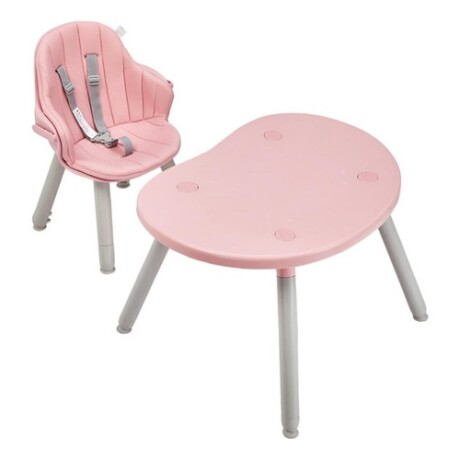 Silla de comer Bebesit Baby Desk 3 en 1 Rosa