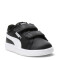 Championes Infantiles Puma Smash 3.0 Leather V Negro - Blanco