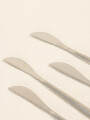 Cuchillo Fiordo, Set 4 Un. Plateado Color Unico