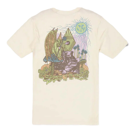 Remera Volcom SKATE VITALS WIZARD - Blanco Remera Volcom SKATE VITALS WIZARD - Blanco