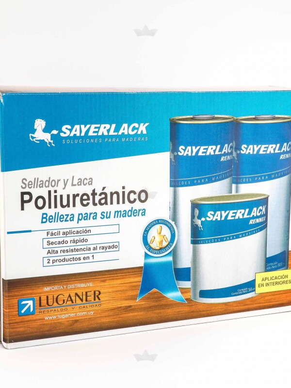 SAYERLACK KIT PU SELLADOR PARA TEMINACION MATE- 2.7 LT. N/A