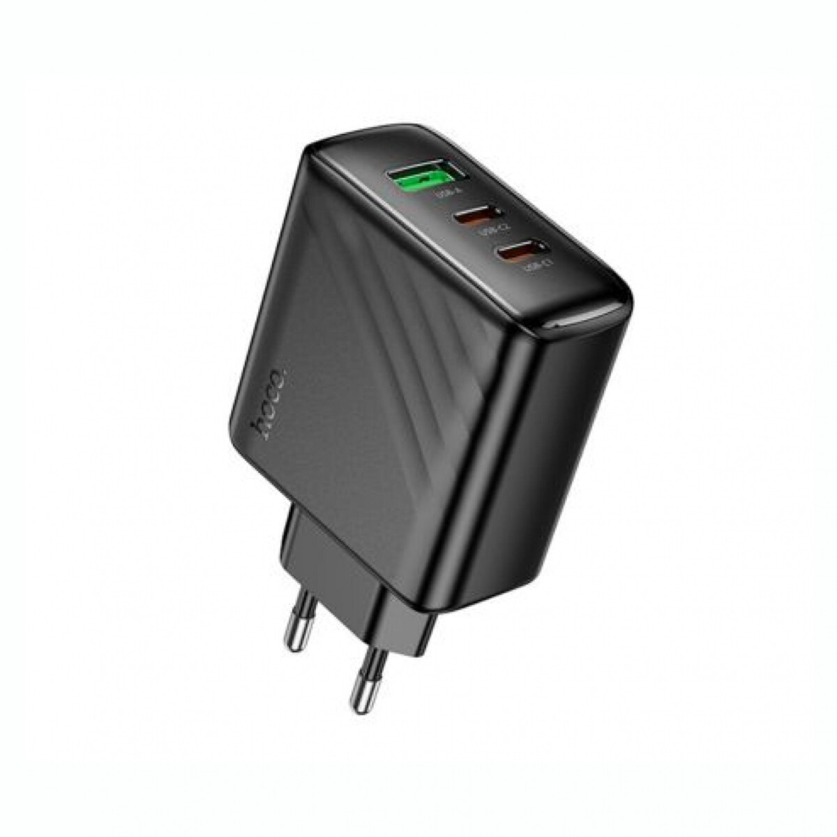Cargador De Pared HOCO CS26A PD45W 2 USB-C 1 USB-A - Black 