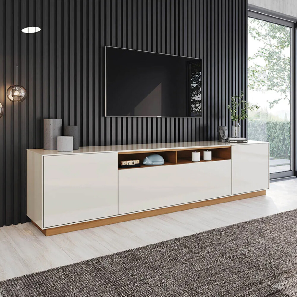 RACK APARADOR PARA TV O AUDIO 3 PUERTAS RACK APARADOR PARA TV O AUDIO 3 PUERTAS