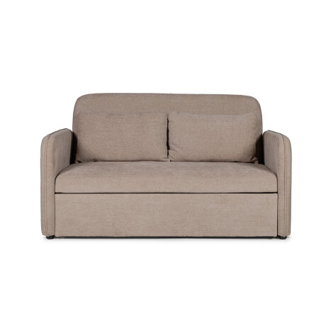 Sofá Cama Spazio - Tela Microfibra 130 (Beige)