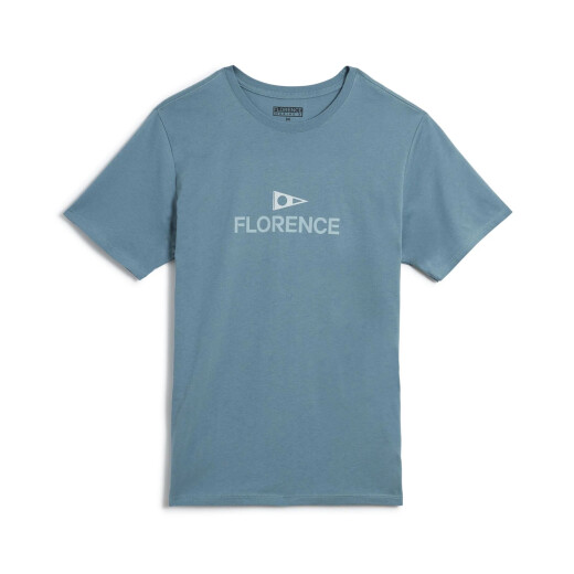 Remera Florence Logo Celeste Remera Florence Logo Celeste
