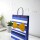 Bolsa fantasia luna 30x12x41 cm. MOÑO AMARILLO