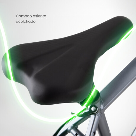 Bicicleta Montaña 26 Cuadro Acero Freno Disco 21 Cambios Gris