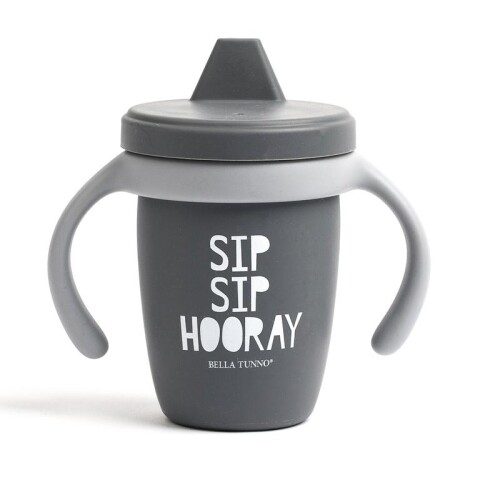 Vasito Silicona Antiderrame 3 en 1 Sip Sip