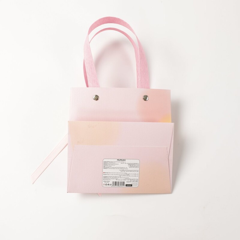 BOLSA DE REGALO CUADRADA FLORES ELEGANTES - S BOLSA DE REGALO CUADRADA FLORES ELEGANTES - S