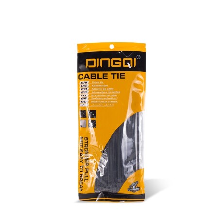 DINGQI COLLARÍN NEGRO 3.6*200MM 100 UNIDADES Dingqi Collarín Negro 3.6*200mm 100 Unidades