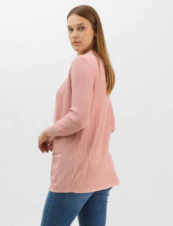 Cardigan Abierto ROSA