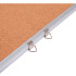 Pizarra Pizarron Corcho Marco Aluminio Colgante 50x70 Cm Pizarra Pizarron Corcho Marco Aluminio Colgante 50x70 Cm