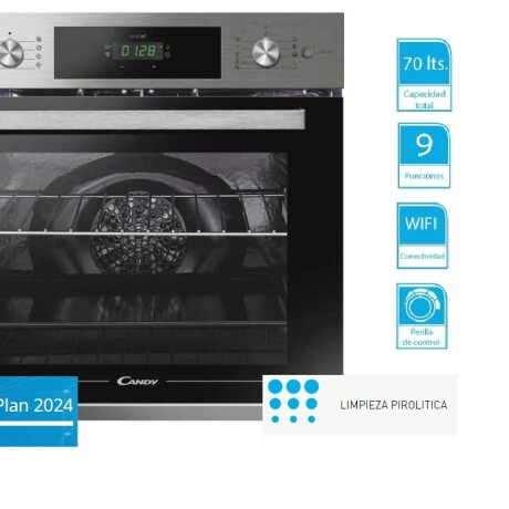 Horno de Empotrar Candy FSCTX886 Wifi 001