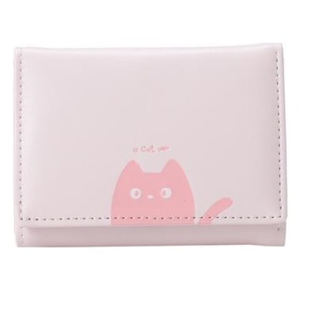 Billetera gatito rosa