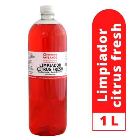 Limpiador Citrus Fresh con Bactericida 1 L