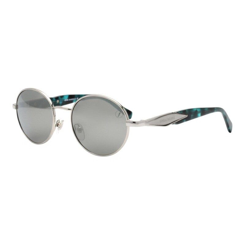Lentes de Sol Chilli Beans Zaragoza Plateado