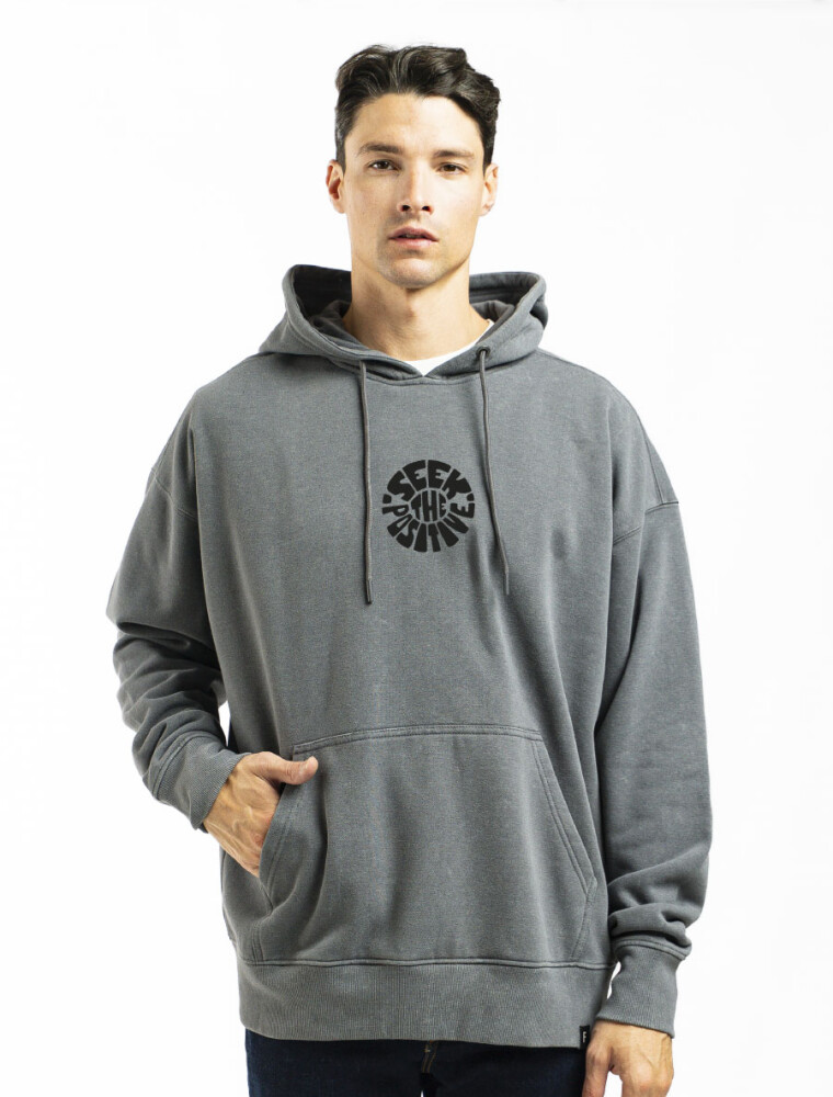 Canguro Oversize Estampado California Gris Topo/ Fantasía 2