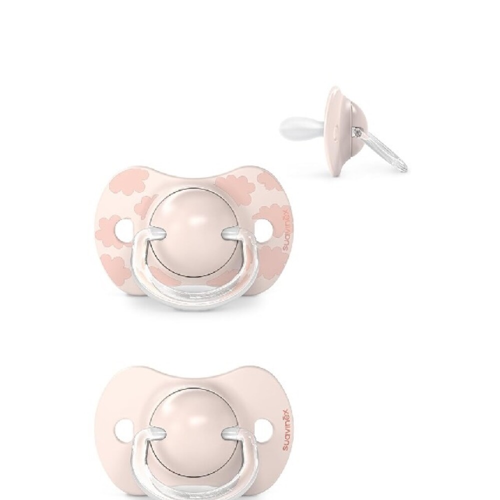 Set x2 chupete fisiologico Suavinex 0 a 6 M Dreams Rosa