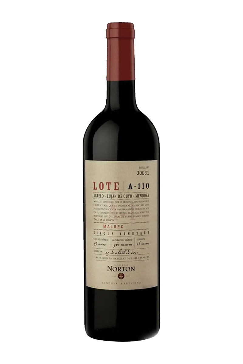 Vino Norton Lote Agrelo Malbec 750 ml 